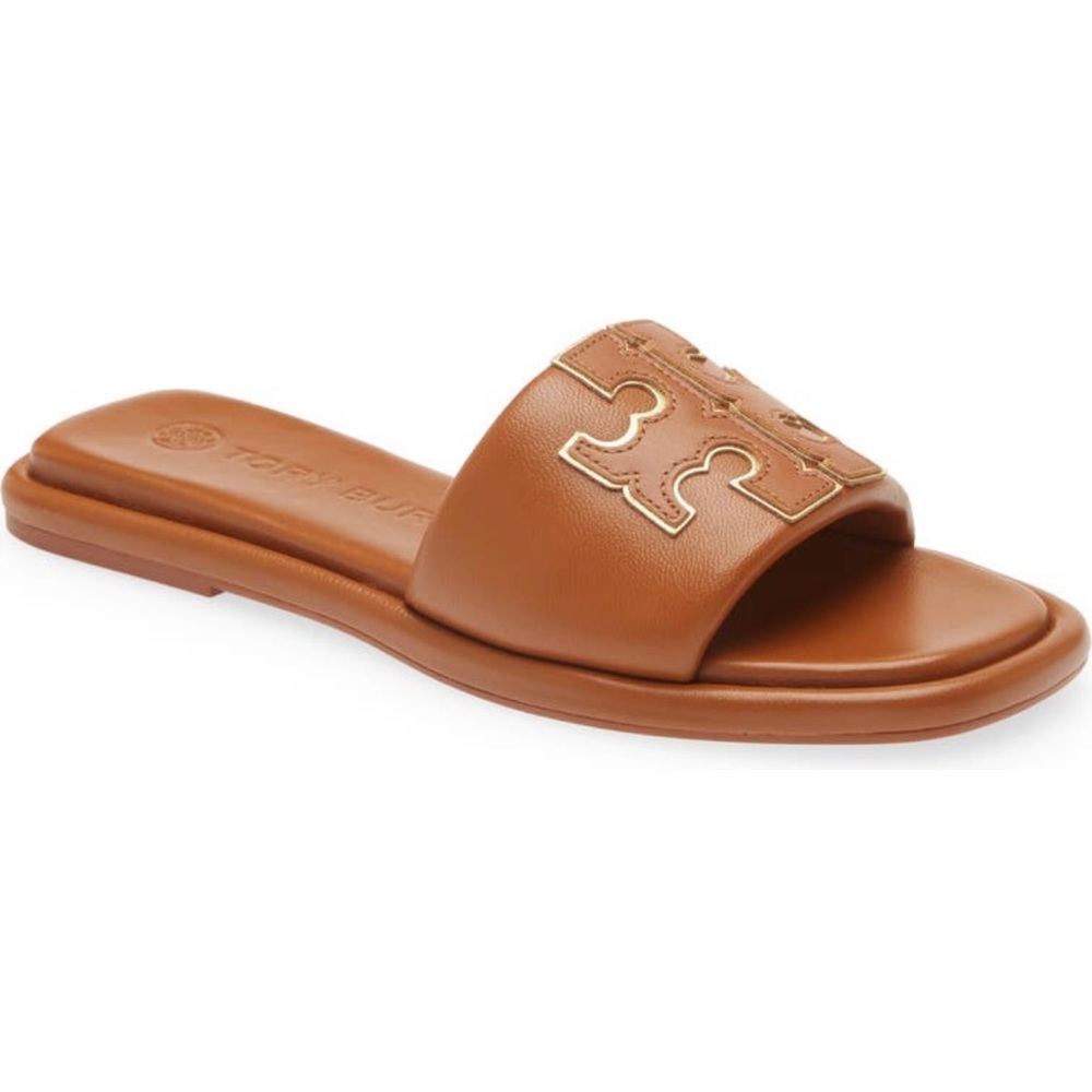 Tory Burch | Double T Sport Slide Sandal, Size 9 - EUC